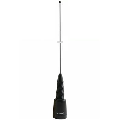 Antenna Mobile VHF 139-174 MHz Tunable Black With Spring NMO 3 dBd Gain BR150BS